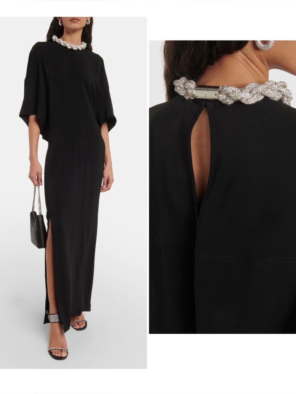 Stella McCartney Crystal Braided Dress
